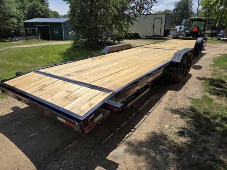 New 2026 Triple R Trailers 7x36 open car hauler one stop trailers Flatbed Trailer