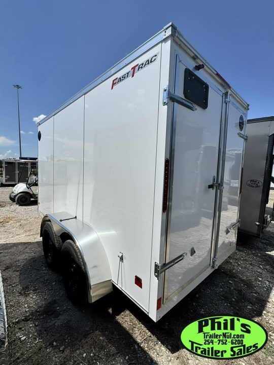 New 2026 Wells Cargo 6X12 FAST TRACK DELUX Cargo / Enclosed Trailer - REAR DOUBLE DOORS!