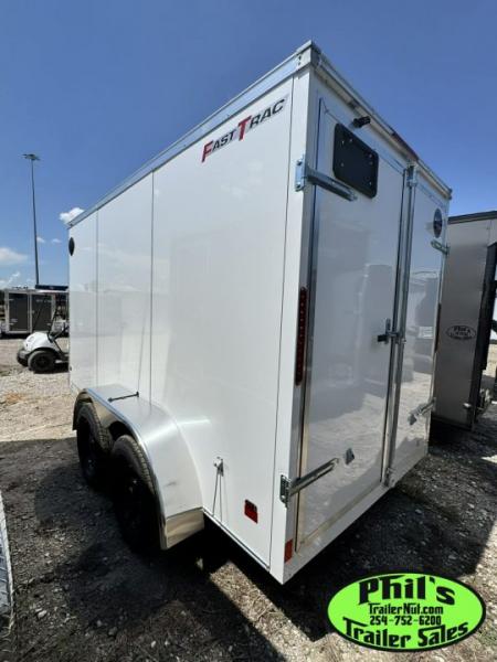 New 2026 Wells Cargo 6X12 FAST TRACK DELUX Cargo / Enclosed Trailer - REAR DOUBLE DOORS!
