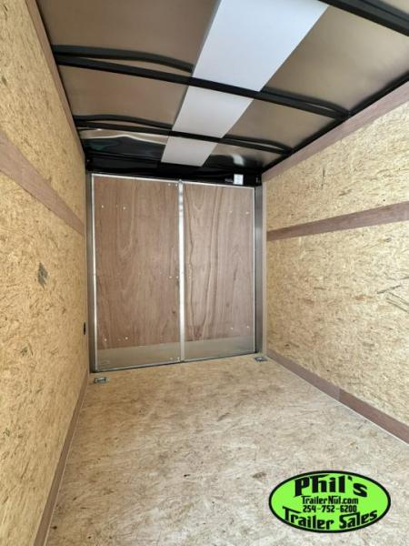 New 2026 Wells Cargo 6X12 FAST TRACK DELUX Cargo / Enclosed Trailer - REAR DOUBLE DOORS!