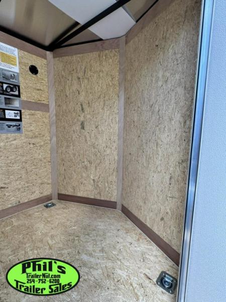New 2026 Wells Cargo 6X12 FAST TRACK DELUX Cargo / Enclosed Trailer - REAR DOUBLE DOORS!