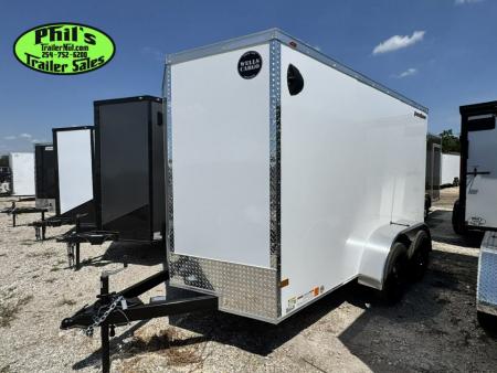 New 2026 Wells Cargo 6X12 FAST TRACK DELUX Cargo / Enclosed Trailer - REAR DOUBLE DOORS!