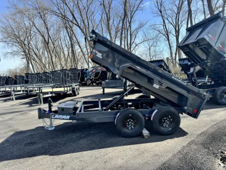 New 2026 Lamar Trailers 60 x10'-7K Mini Dump Trailer