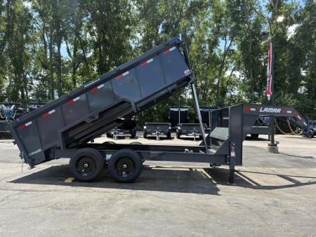 New 2026 Lamar Trailers 83 X14' DT 14K Dump Trailer