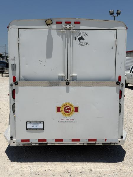 Used 2001 Trails West 3 Horse Gooseneck Living Quarters Horse Trailer