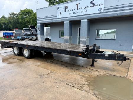 Used 1979 Other 18'+6' X 96" Pintle Hitch Equipment Trailer Equipment Trailer