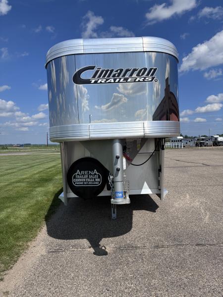 Used 2020 Cimarron Trailers 3H Slant Load GN Horse Trailer
