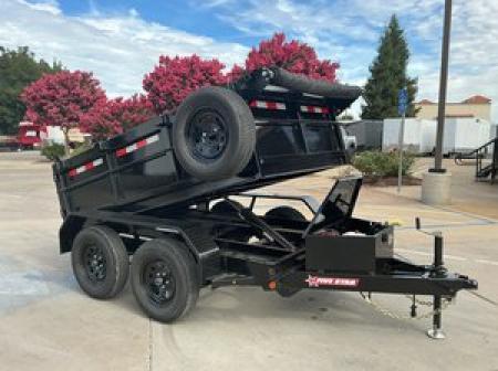 New 2026 Five Star Trailers DT58064 D7 5FT X 8FT 7K GVW Dump Trailer