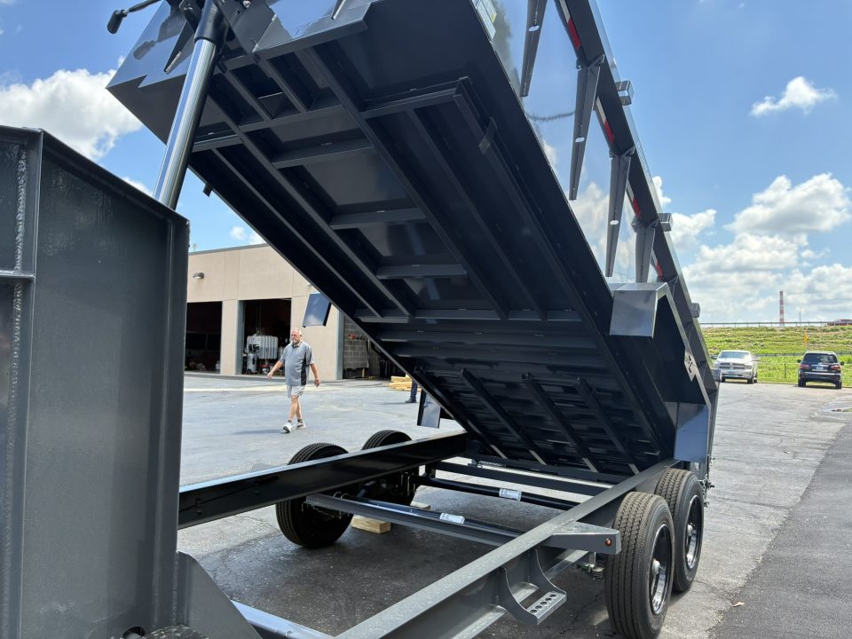 New 2026 Lamar Trailers 83"X16' DT-14k Telescopic Dump Trailer