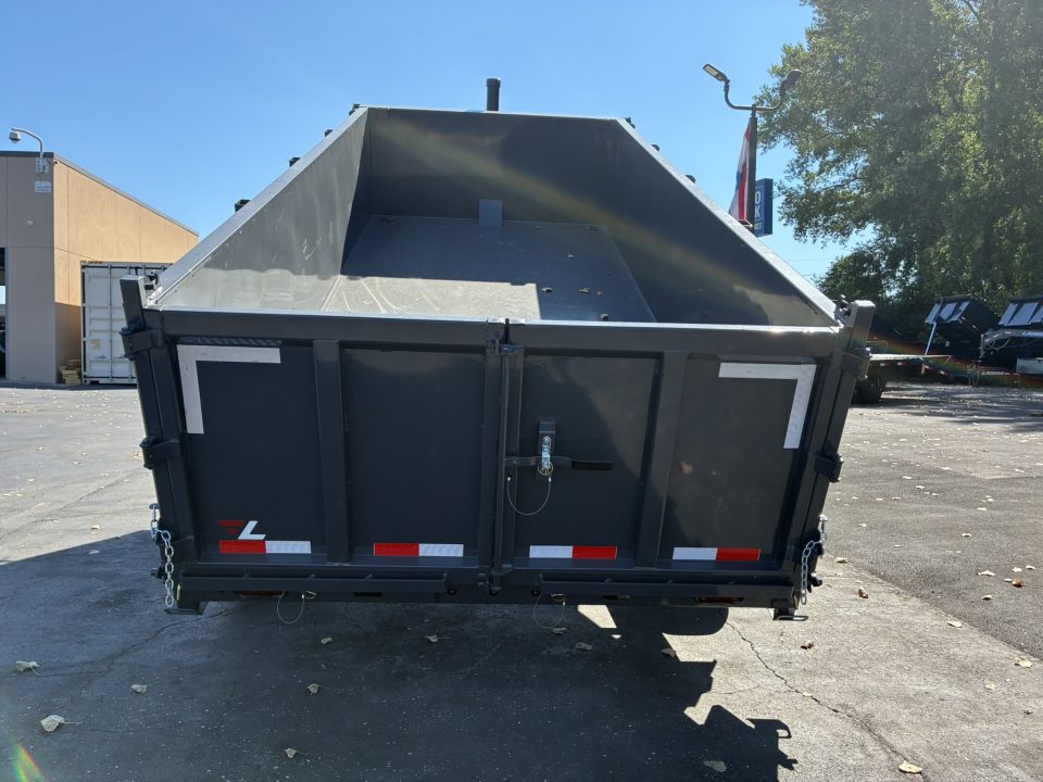 New 2027 Lamar Trailers 83"X16' DT-14k Gooseneck Dump Trailer