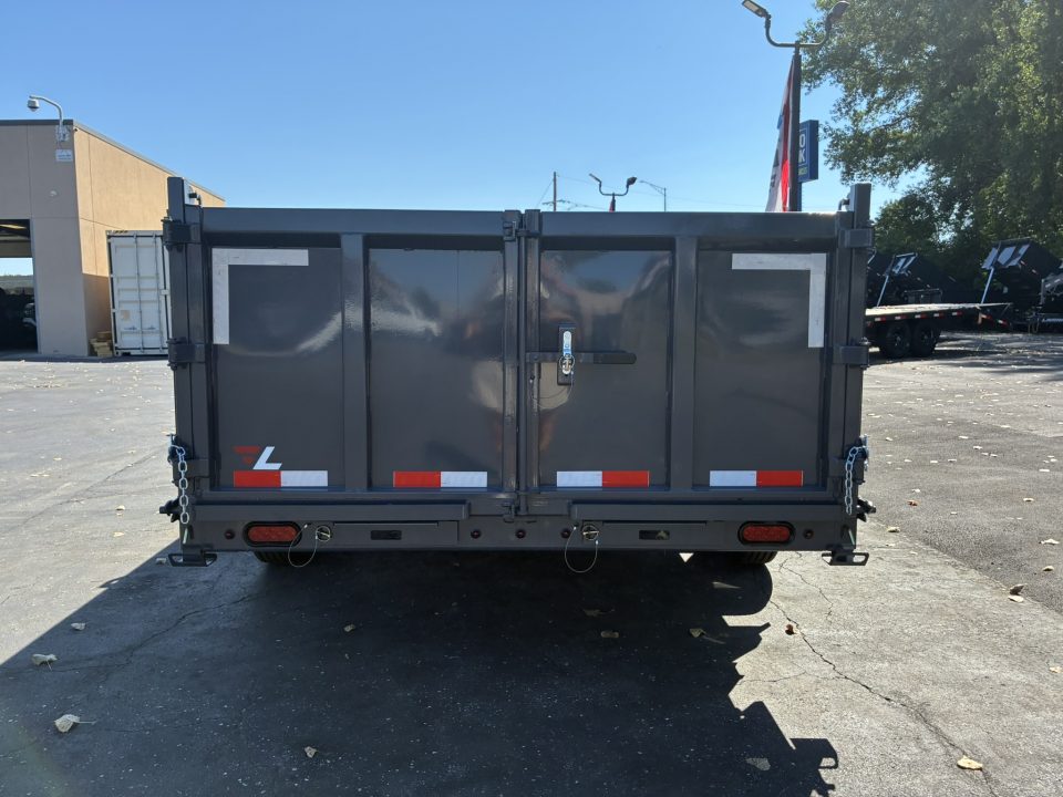 New 2027 Lamar Trailers 83"X16' DT-14k Gooseneck Dump Trailer
