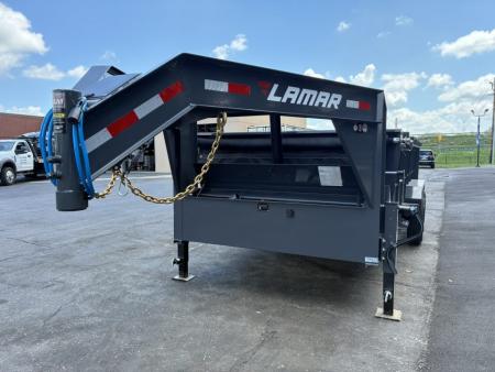 New 2026 Lamar Trailers 83"X16' DT-14k Telescopic Dump Trailer