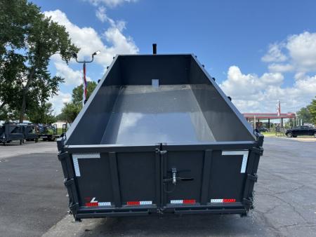 New 2026 Lamar Trailers 83"X16' DT-14k Telescopic Dump Trailer