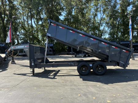 New 2027 Lamar Trailers 83"X16' DT-14k Gooseneck Dump Trailer