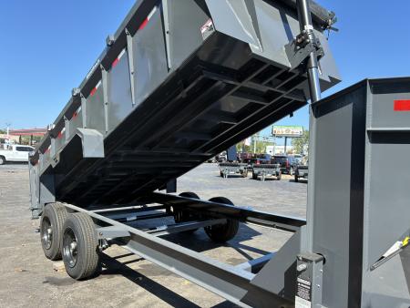 New 2027 Lamar Trailers 83"X16' DT-14k Gooseneck Dump Trailer