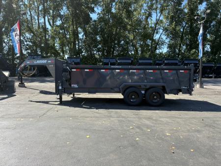 New 2027 Lamar Trailers 83"X16' DT-14k Gooseneck Dump Trailer