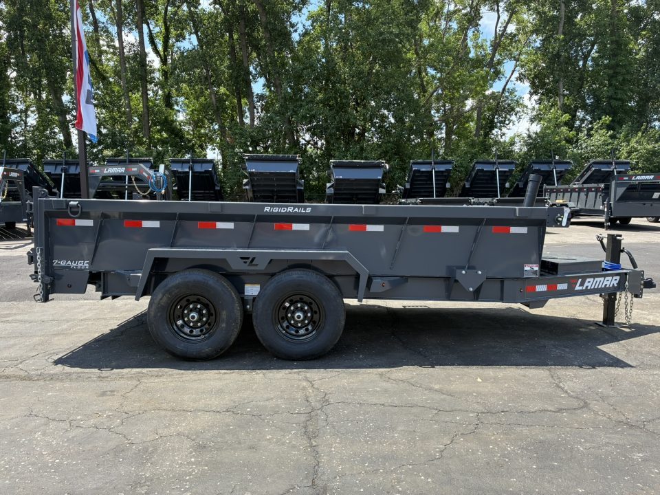 New 2026 Lamar Trailers 83"X14' DT-14K Dump Trailer