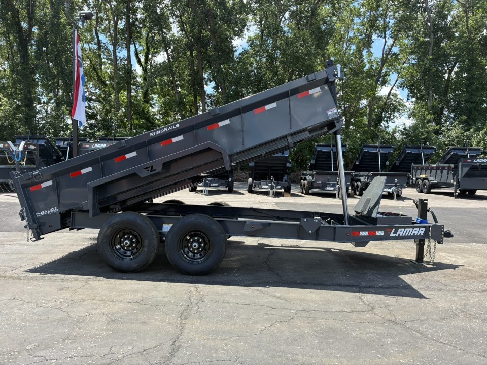 New 2026 Lamar Trailers 83"X14' DT-14K Dump Trailer