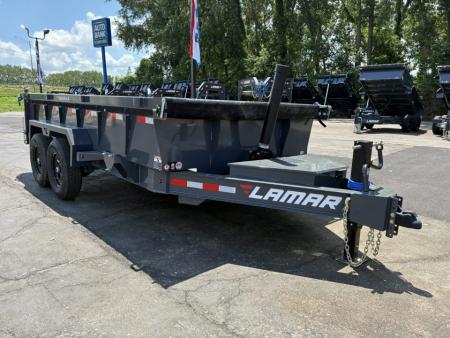 New 2026 Lamar Trailers 83"X14' DT-14K Dump Trailer