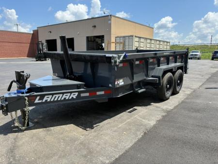 New 2026 Lamar Trailers 83"X14' DT-14K Dump Trailer