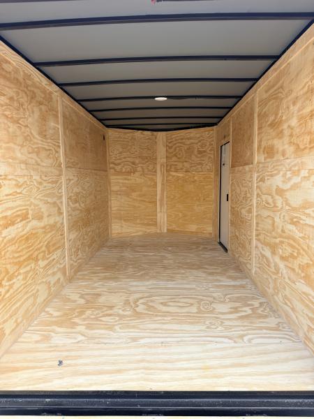 New 2026 Cargo United 7x14 TA (7FT HT) BLACKOUT .80 Polycore Cargo / Enclosed Trailer