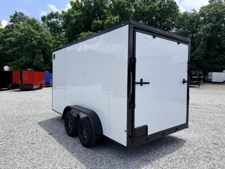 New 2026 Cargo United 7x14 TA (7FT HT) BLACKOUT .80 Polycore Cargo / Enclosed Trailer