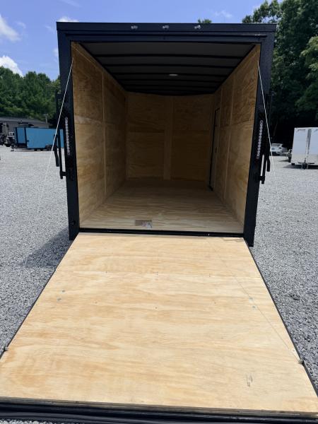 New 2026 Cargo United 7x14 TA (7FT HT) BLACKOUT .80 Polycore Cargo / Enclosed Trailer