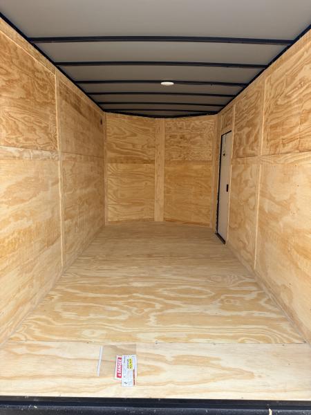 New 2026 Cargo United 7x14 TA (7FT HT) BLACKOUT .80 Polycore Cargo / Enclosed Trailer