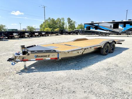 New 2026 Diamond C Trailers HXD208-22 Tilt Trailer