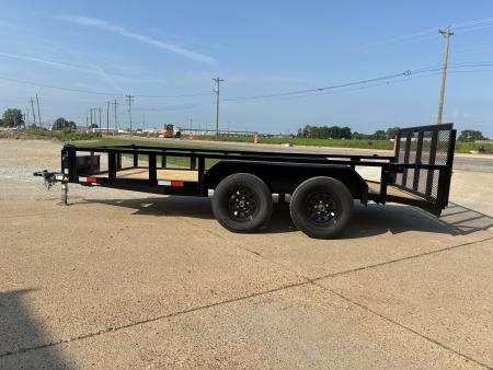 New 2026 B/R Trailers 76x14 Tandem Axle (7K) Utility Trailer