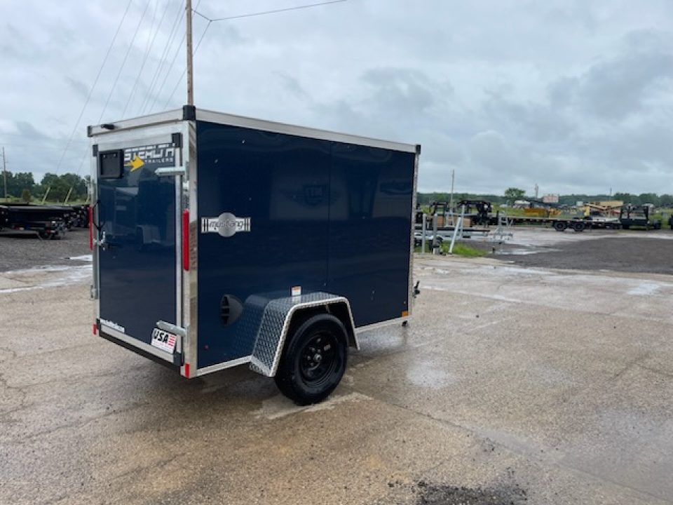 New 2026 Stealth Trailers 5x8 Mustang 3k w/Ramp Door Cargo / Enclosed Trailer
