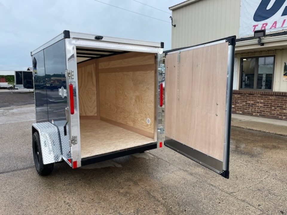 New 2026 Stealth Trailers 5x8 Mustang 3k w/Ramp Door Cargo / Enclosed Trailer