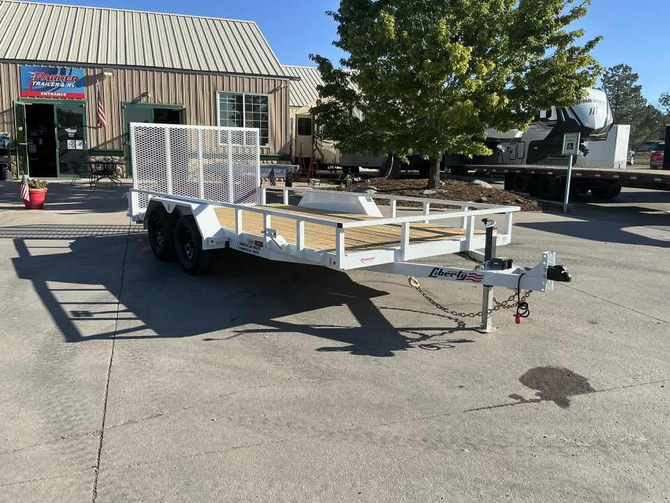 New 2026 Liberty Industries LU7K83X14+2C4 Utility Trailer