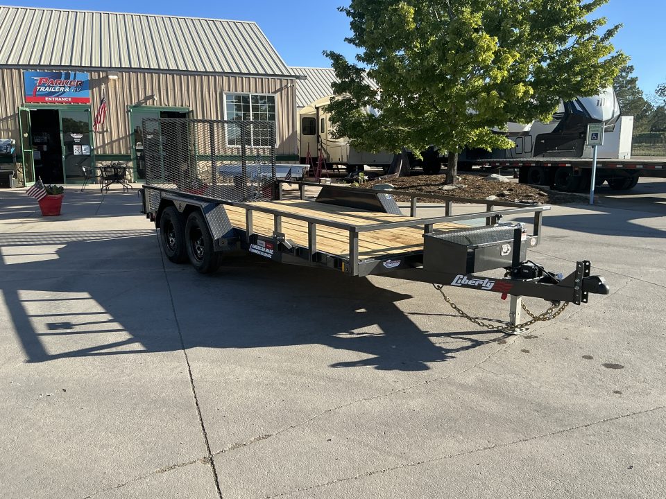 New 2026 Liberty Industries LU7K83X14+2C4 Utility Trailer