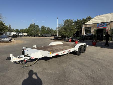 New 2026 Liberty Industries LC7K 83X18C4DT Flatbed Trailer