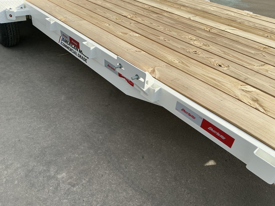 New 2026 Liberty Industries LC7K 83X18 C4DT Flatbed Trailer