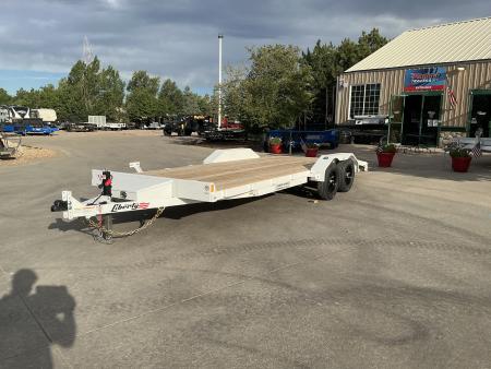 New 2026 Liberty Industries LC7K 83X18 C4DT Flatbed Trailer