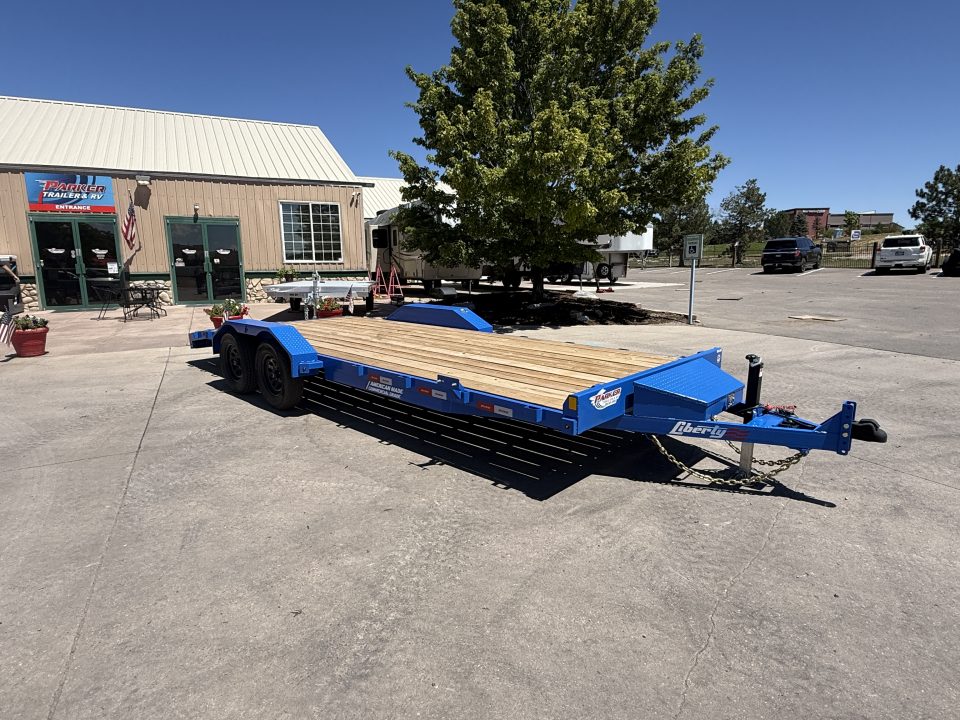 New 2026 Liberty Industries LC7K 83X18C4DT Flatbed Trailer