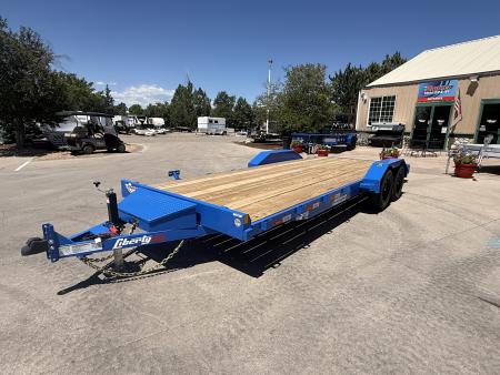 New 2026 Liberty Industries LC7K 83X18C4DT Flatbed Trailer