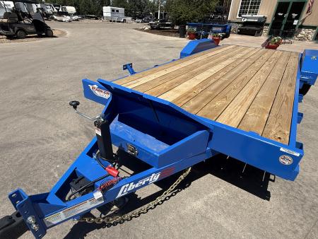 New 2026 Liberty Industries LC7K 83X18C4DT Flatbed Trailer