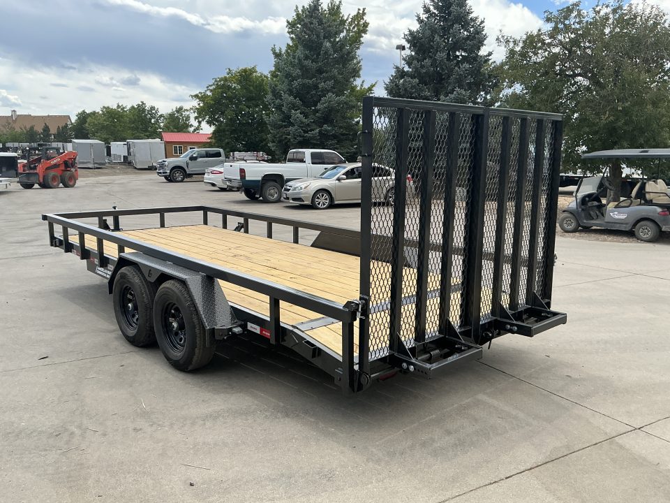 New 2026 Liberty Industries LU10K 83X16+2C5 Utility Trailer