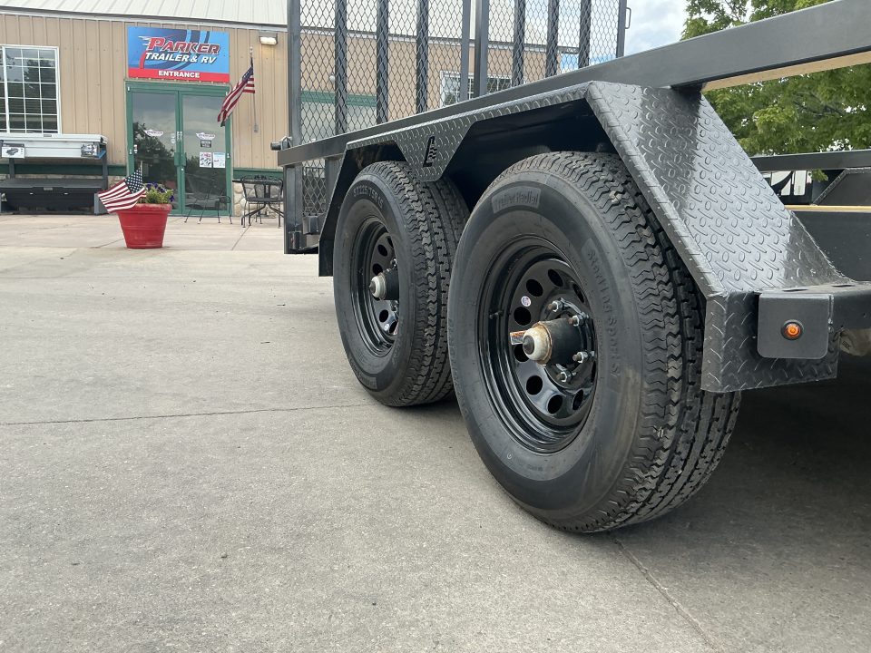 New 2026 Liberty Industries LU10K 83X16+2C5 Utility Trailer