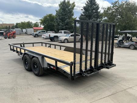 New 2026 Liberty Industries LU10K 83X16+2C5 Utility Trailer