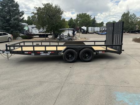 New 2026 Liberty Industries LU10K 83X16+2C5 Utility Trailer