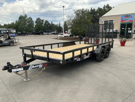 New 2026 Liberty Industries LU10K 83X16+2C5 Utility Trailer