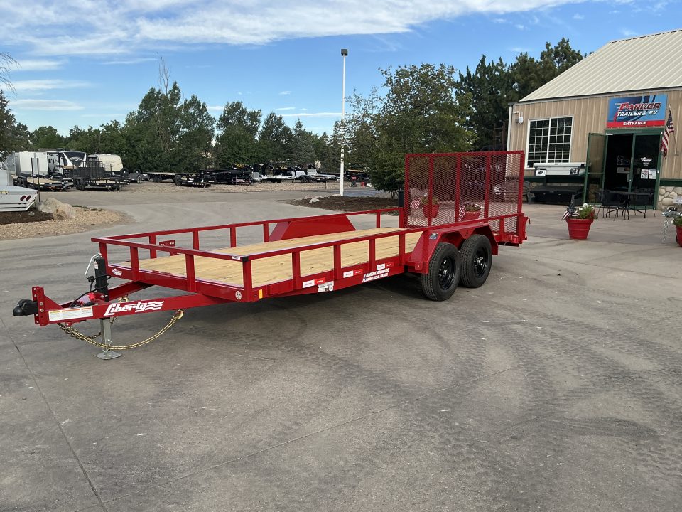 New 2026 Liberty Industries LU7K83X16+2C4 Utility Trailer