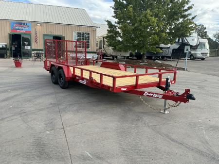 New 2026 Liberty Industries LU7K83X16+2C4 Utility Trailer