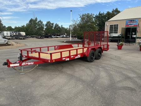 New 2026 Liberty Industries LU7K83X16+2C4 Utility Trailer