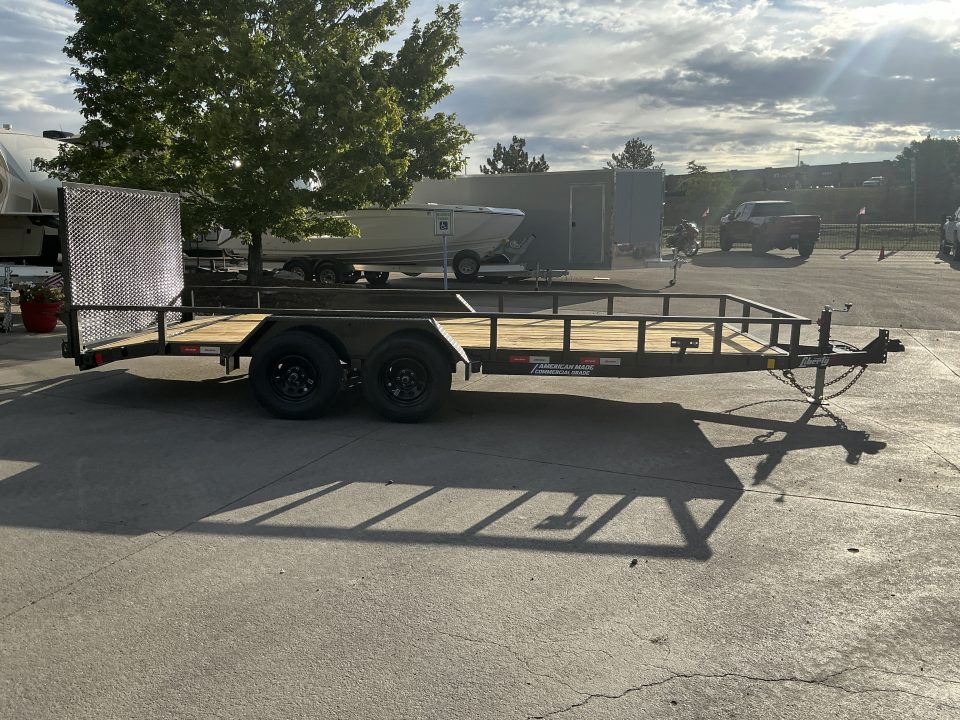 New 2026 Liberty Industries LU7K 83X16+2C4 Utility Trailer
