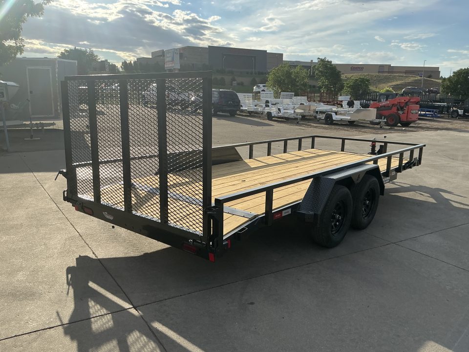 New 2026 Liberty Industries LU7K 83X16+2C4 Utility Trailer
